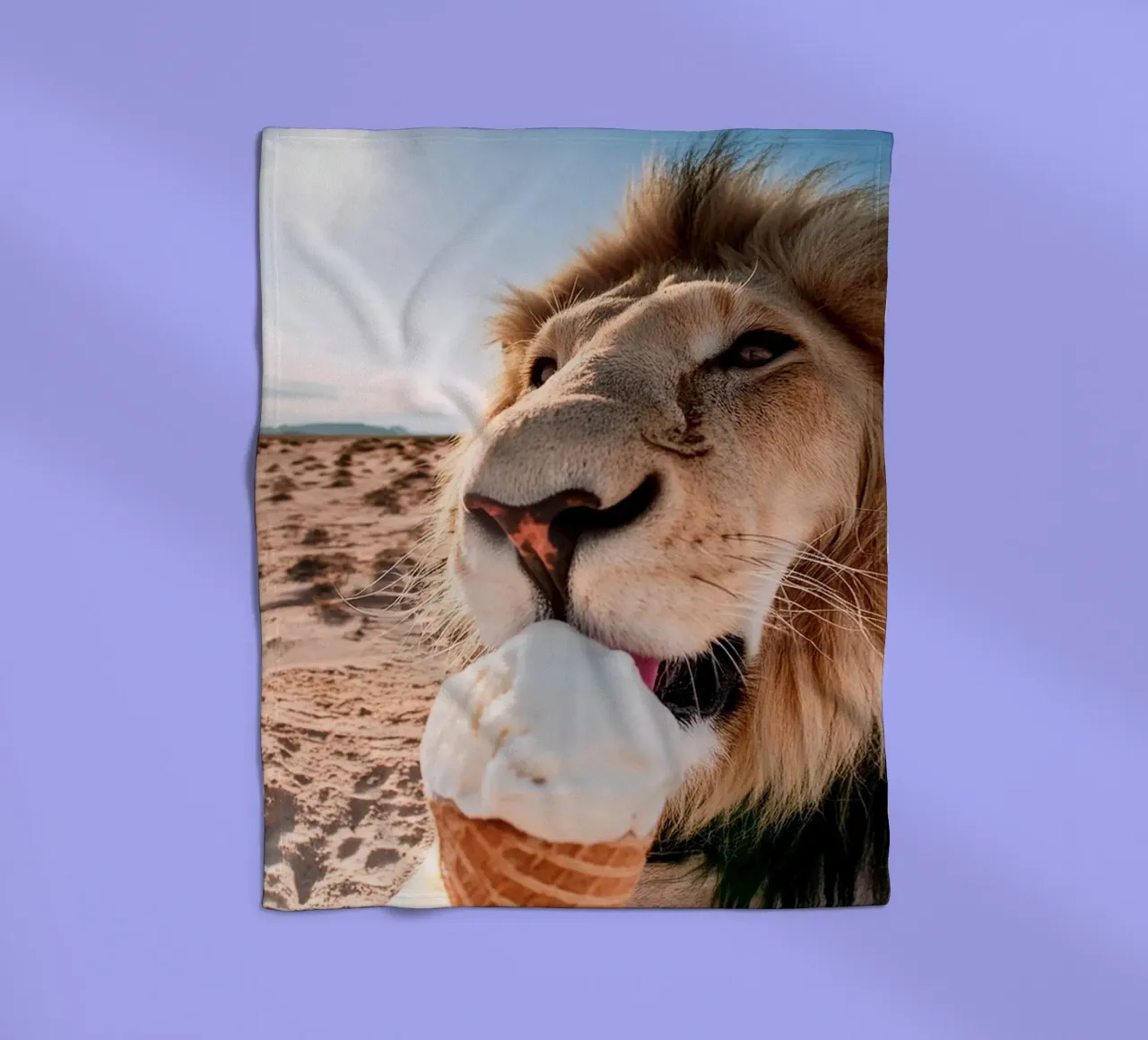 refreshing fleece blanket by rafael campezato