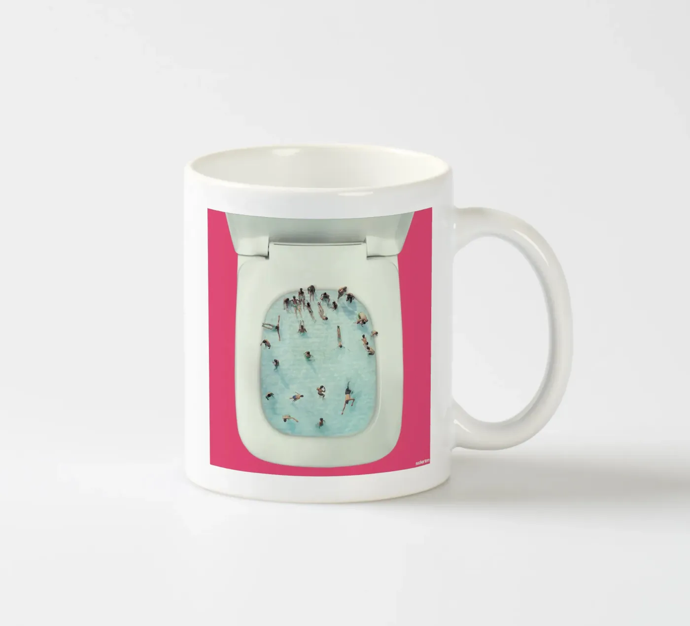 Poolet ceramic mug by suckertom