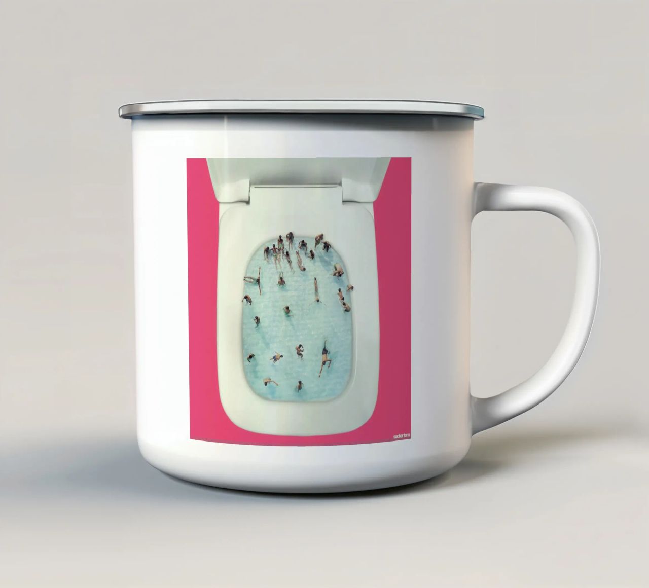 Poolet tazza in smalto da suckertom