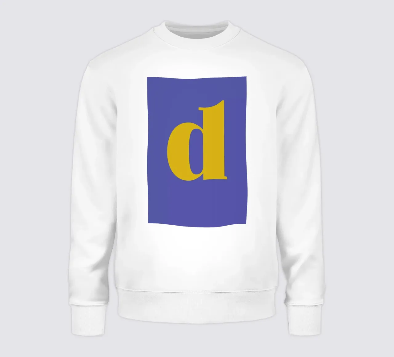 Blue Letter D felpa da Studio One