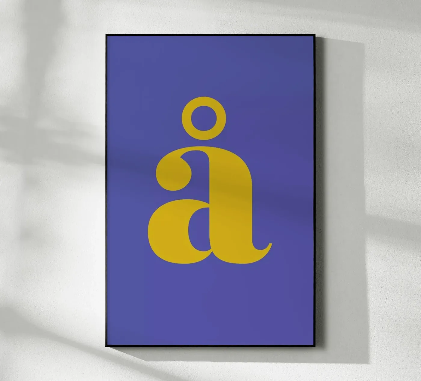 Blue Letter å plexiglass da Studio One