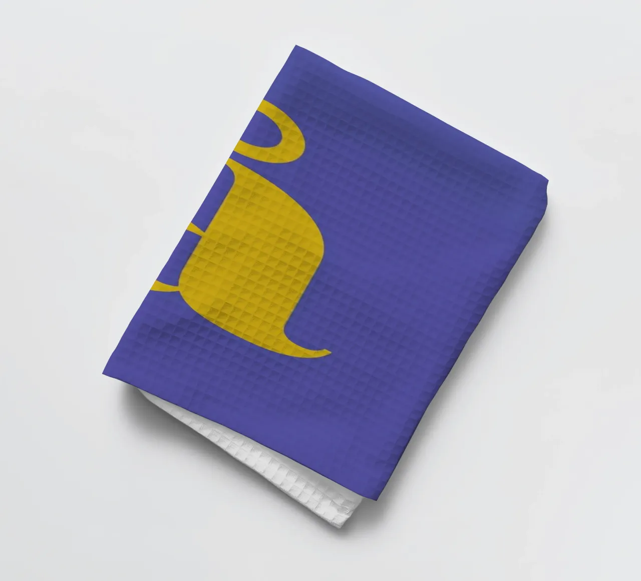 Blue Letter å Geschirrtuch von Studio One