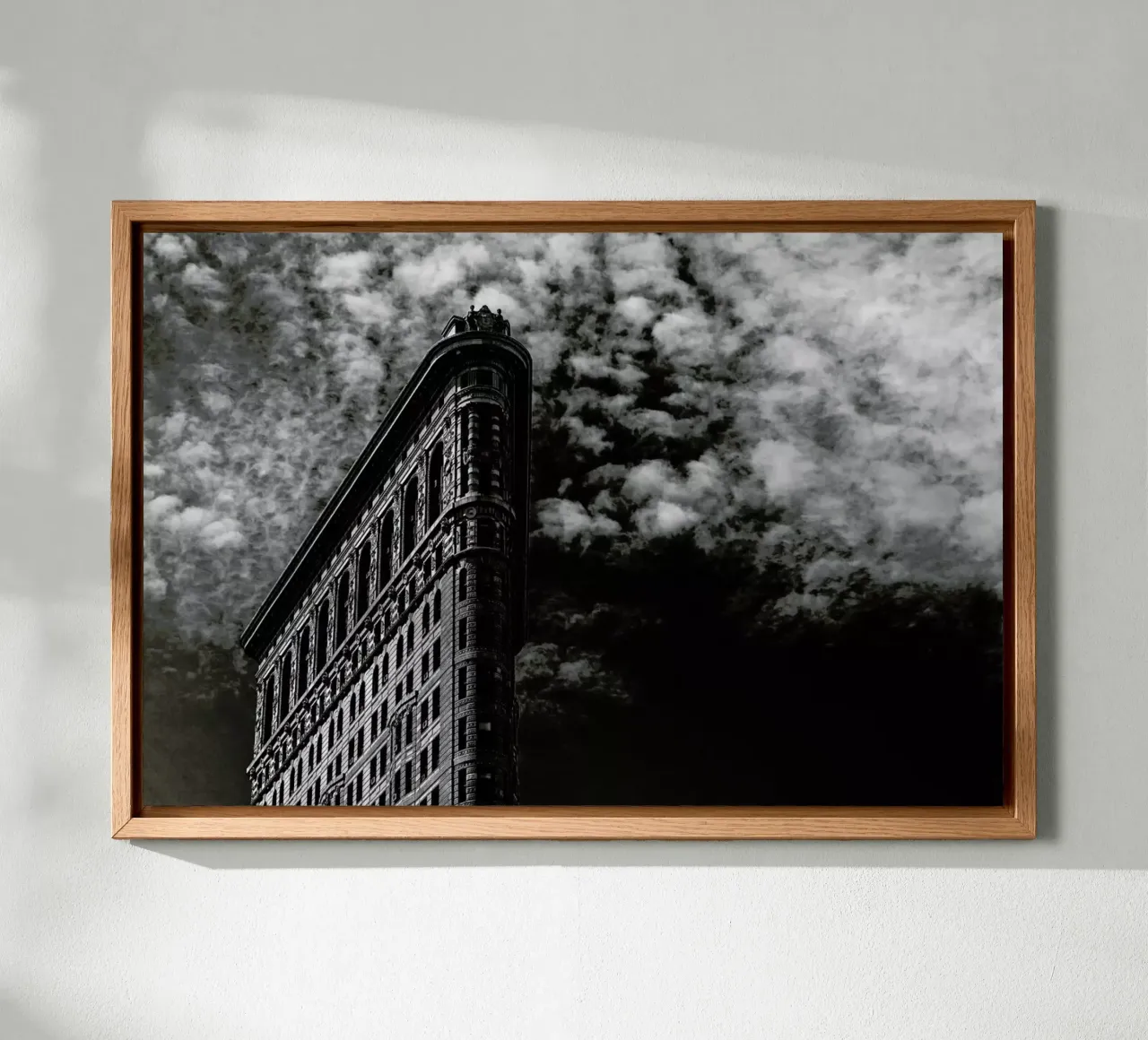 Nyc, Flatiron - Francesco Santini tela con Cornice a cassetta da Pictufy