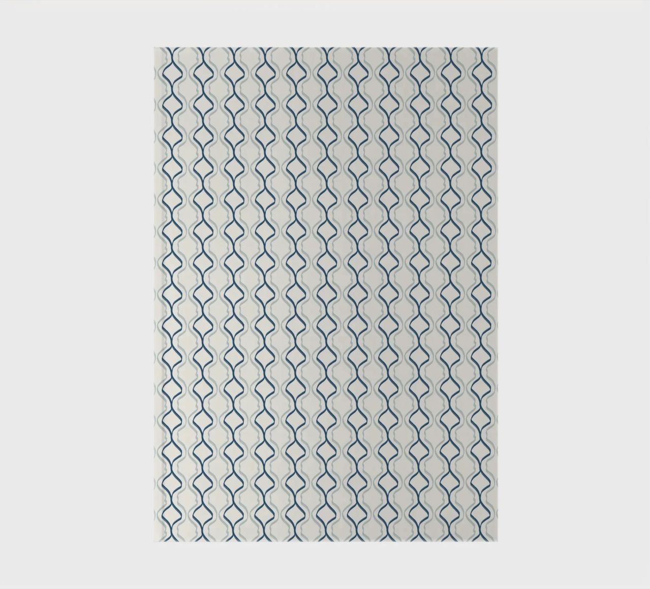Spiral seamless line pattern notebook by Little Dean
