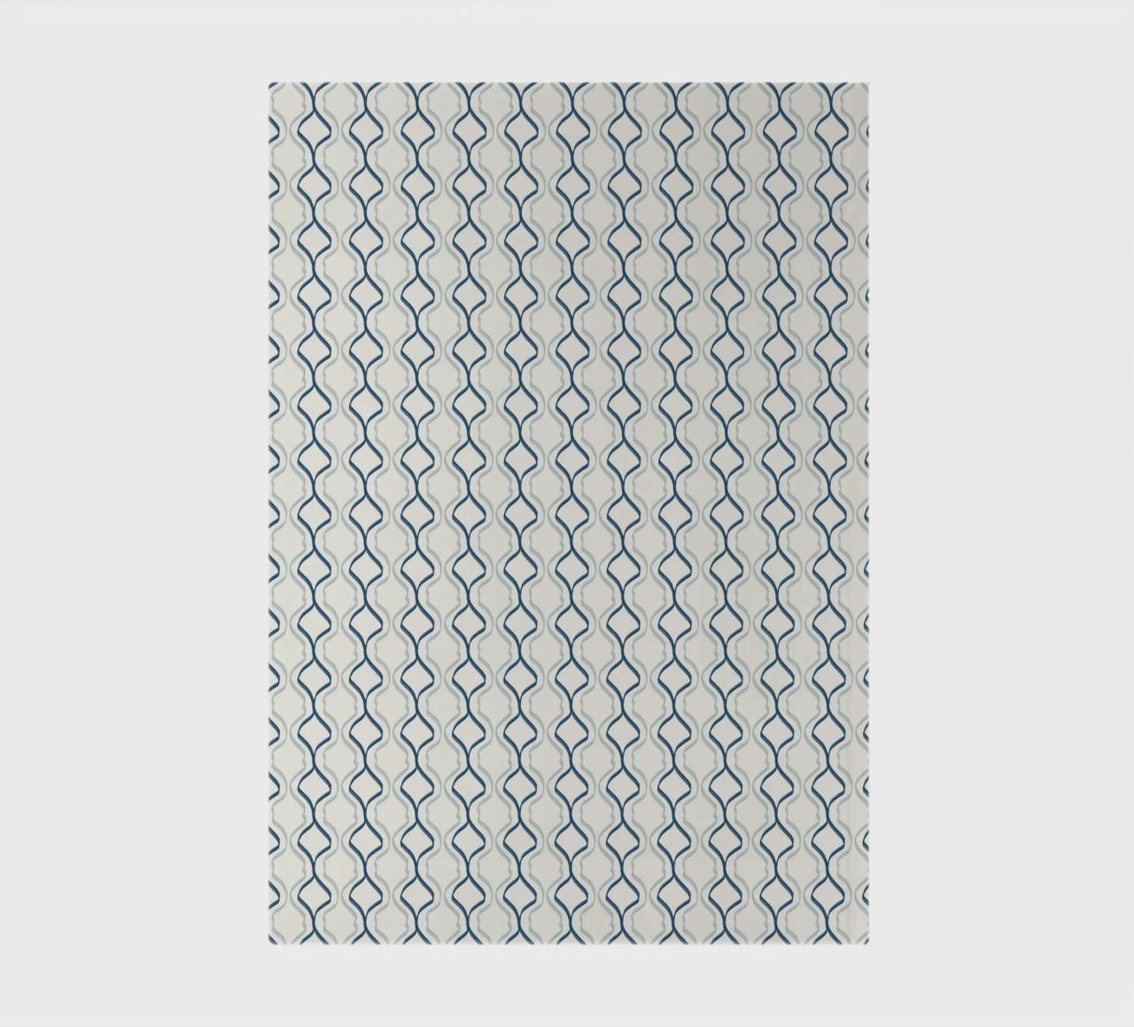 Spiral seamless line pattern notebook by Little Dean