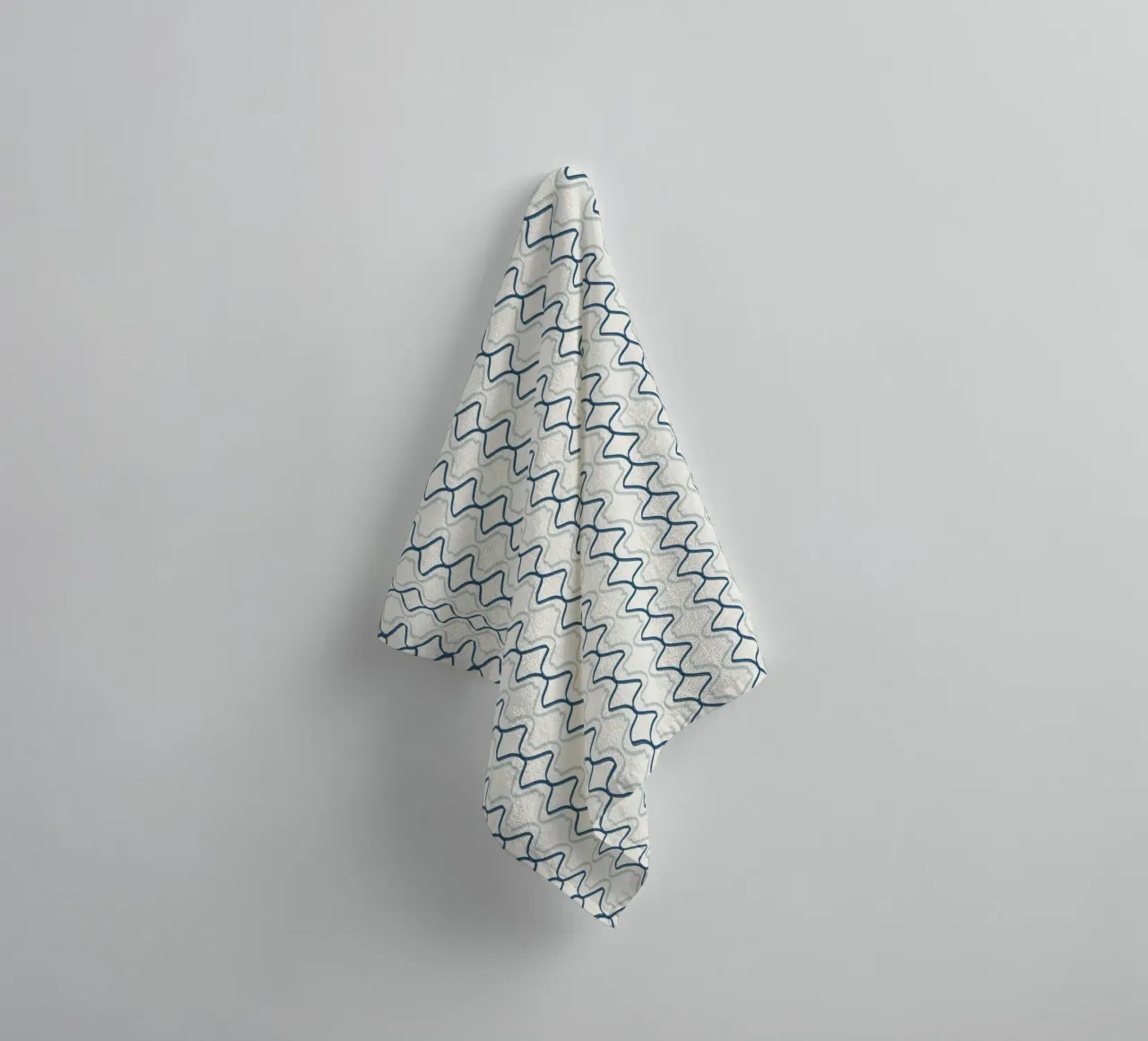 Spirale nahtlose Linie Muster Handtuch von Little Dean
