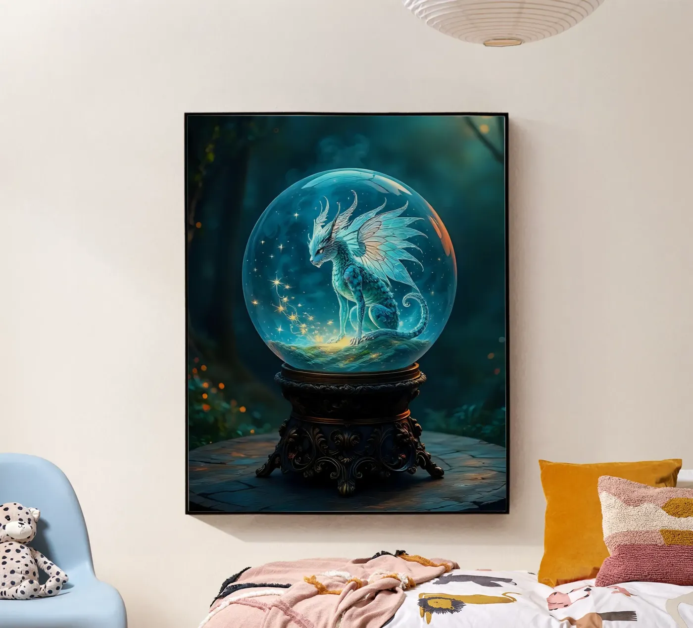 Glaskugel_1 Acryl-Glas von Fantasie & Mystikwelten by LK