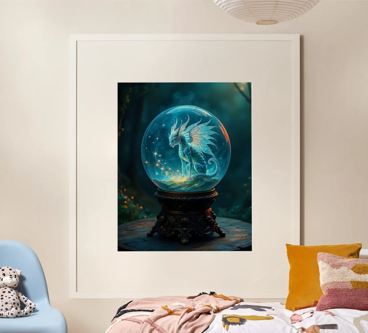 Glaskugel_1 poster da Fantasie & Mystikwelten by LK