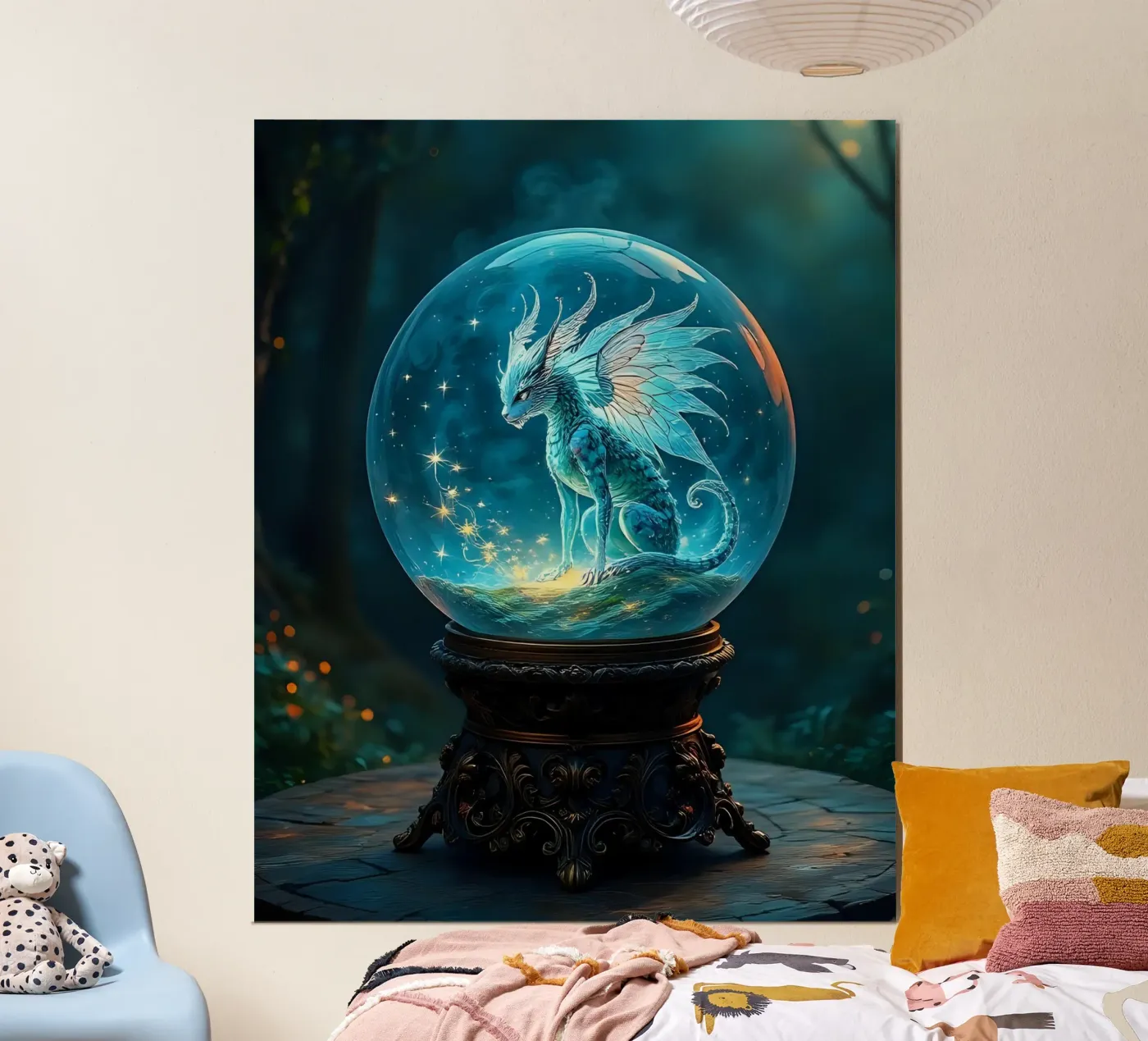 Glaskugel_1 poster da Fantasie & Mystikwelten by LK