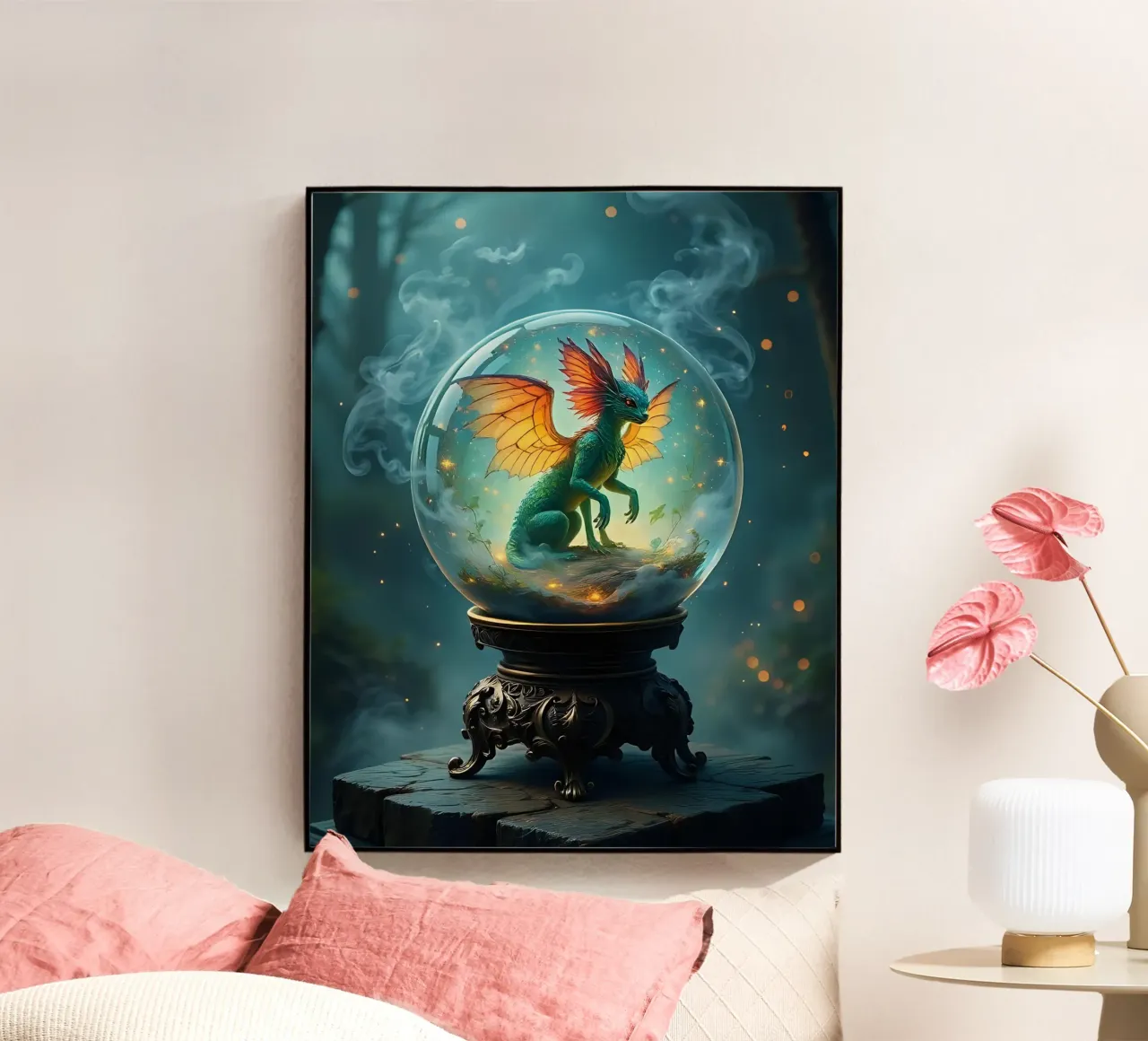 Glaskugel_2 plexiglass da Fantasie & Mystikwelten by LK