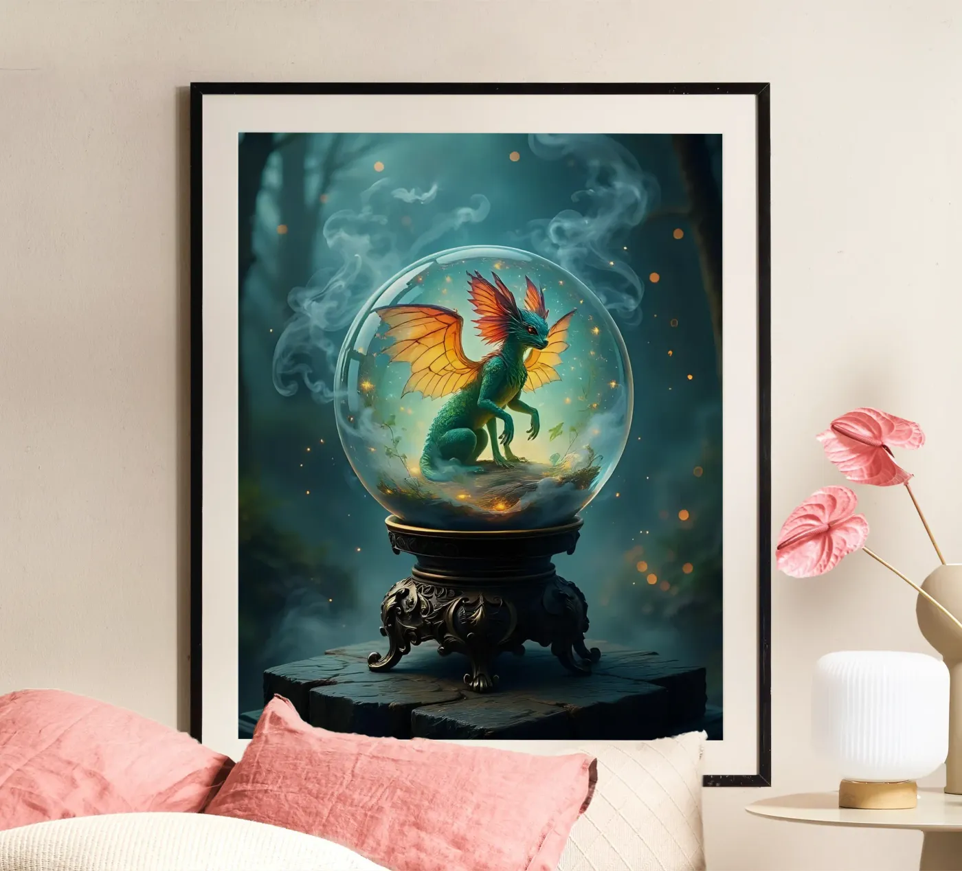 Glaskugel_2 poster da Fantasie & Mystikwelten by LK