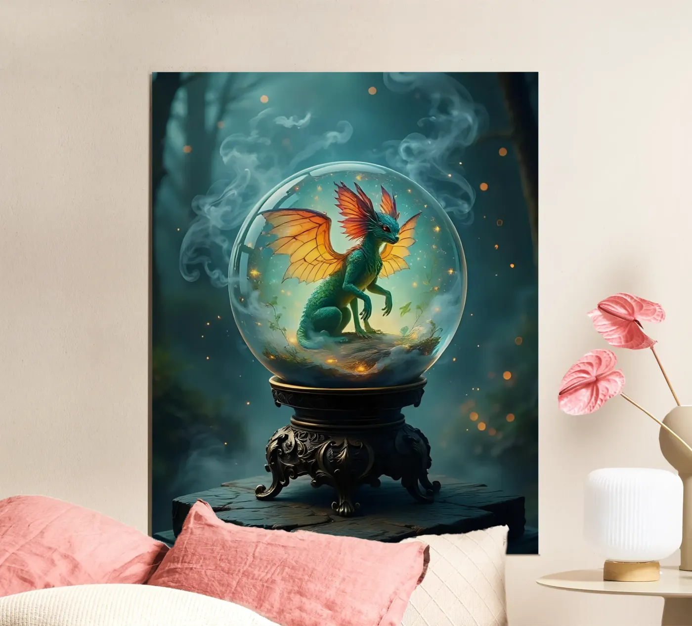 Glaskugel_2 poster da Fantasie & Mystikwelten by LK