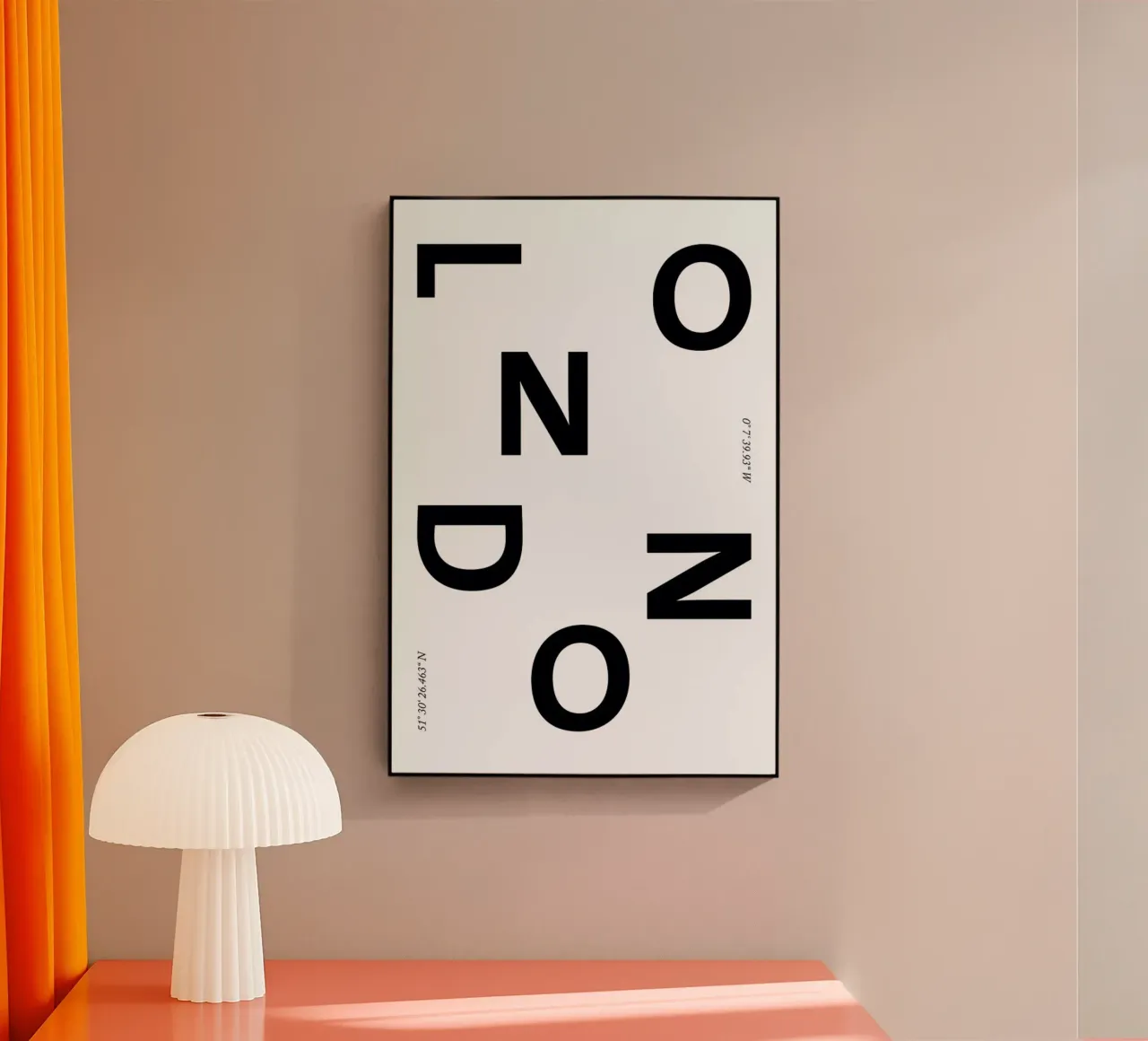 Cities - London plexiglass da typealive