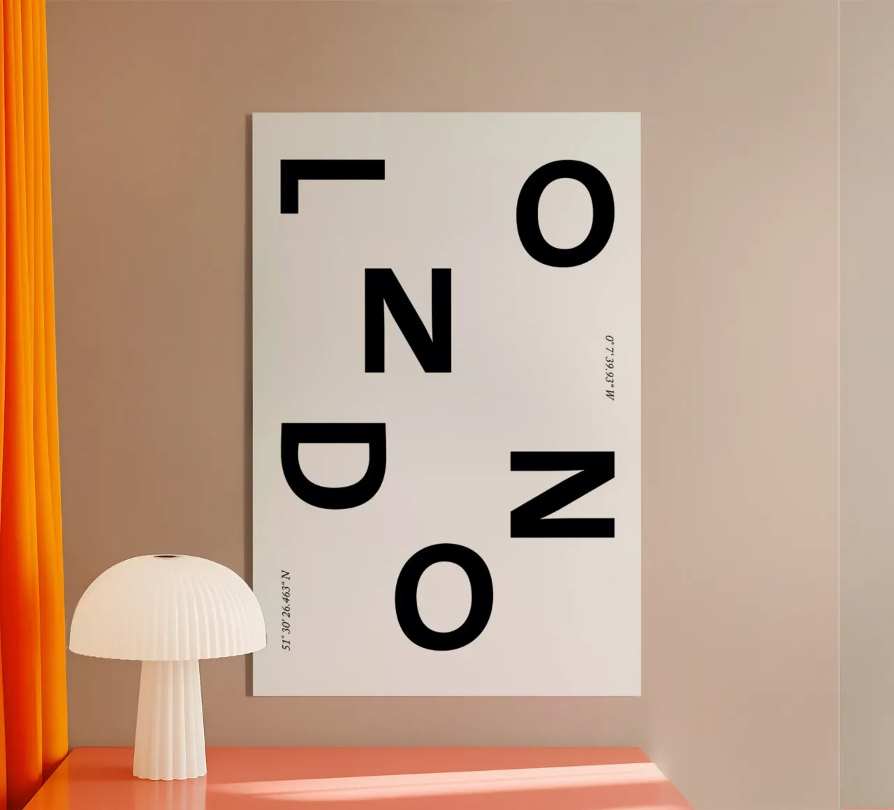 Cities - London plexiglass da typealive