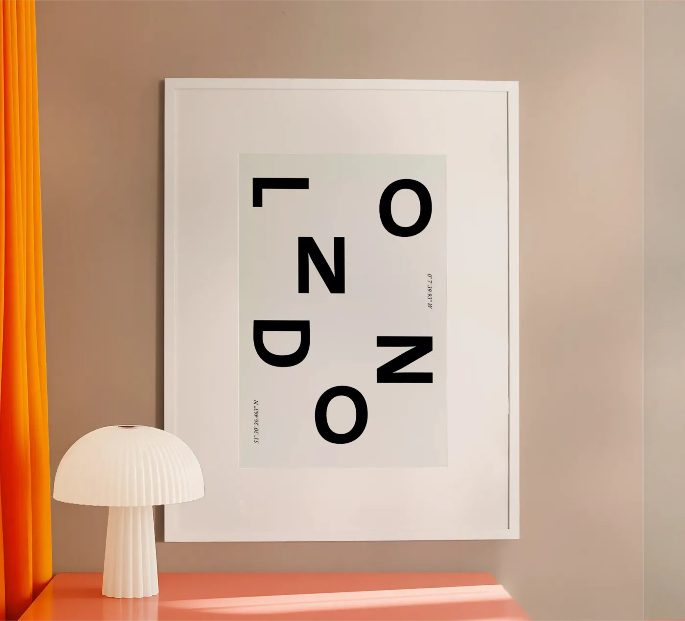 Cities - London poster da typealive