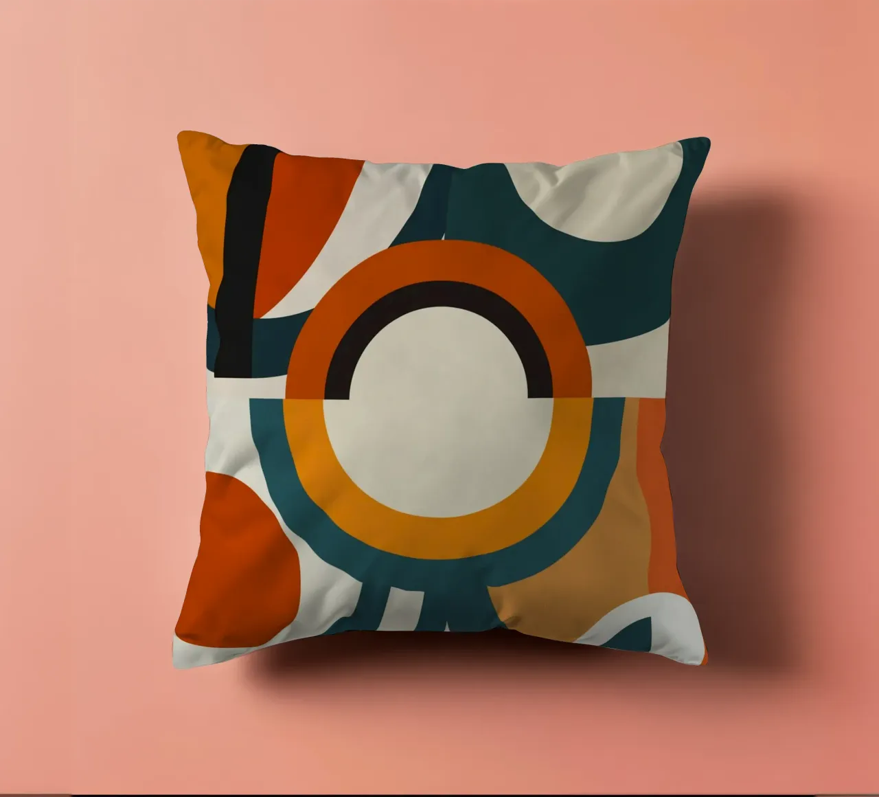 Collage Bauhaus cuscino da Little Dean