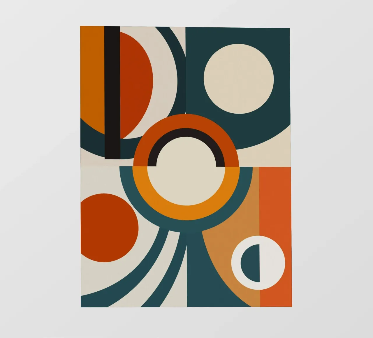 Bauhaus collage backlit film by Little Dean