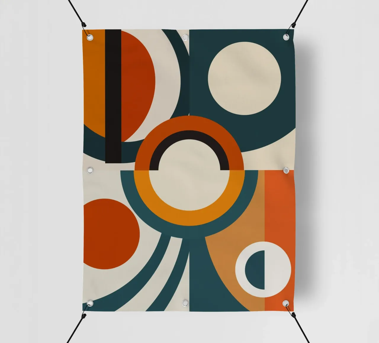 Bauhaus-Collage PVC Plane von Little Dean