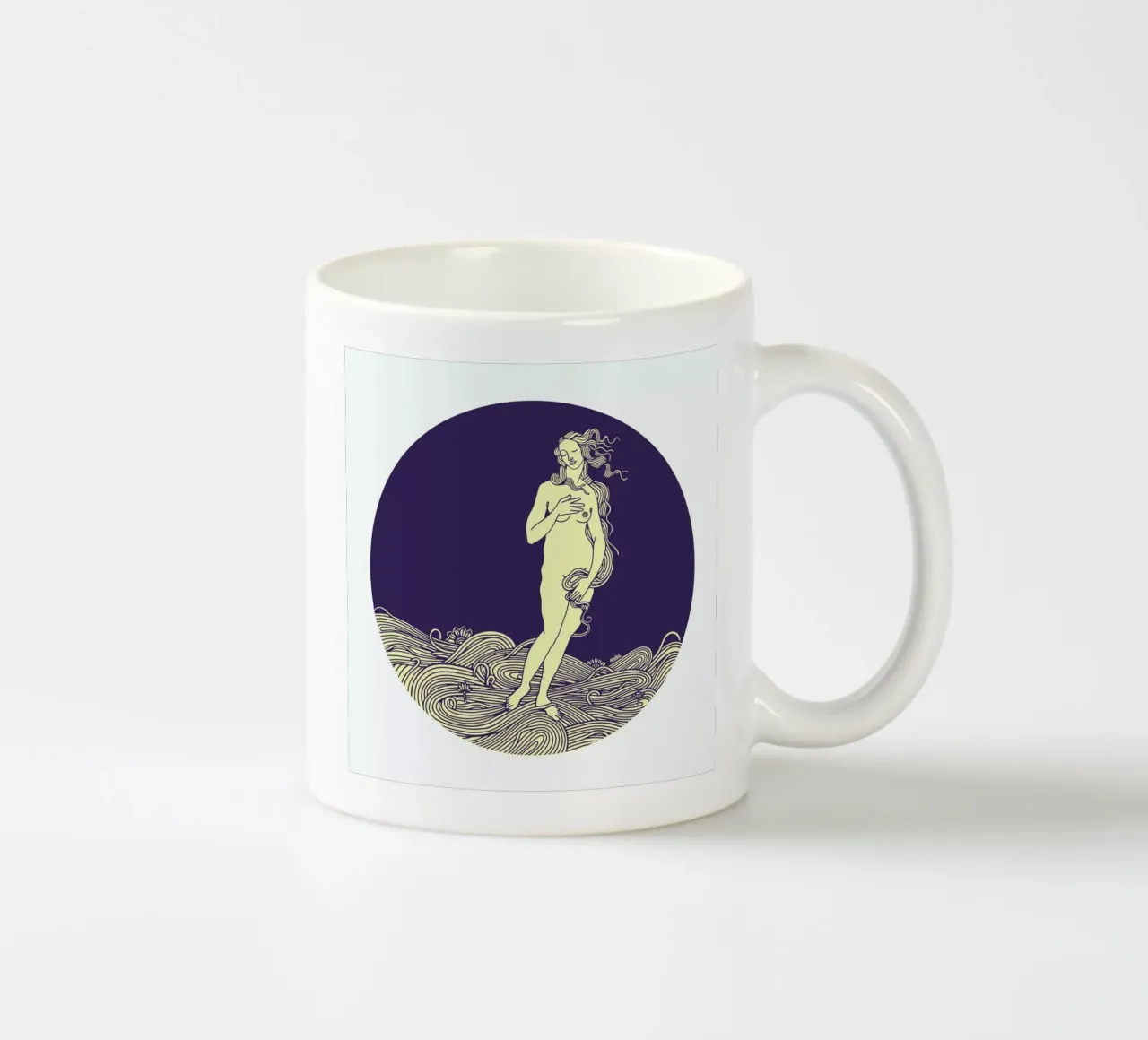 Venus tazza in ceramica da Ninhol