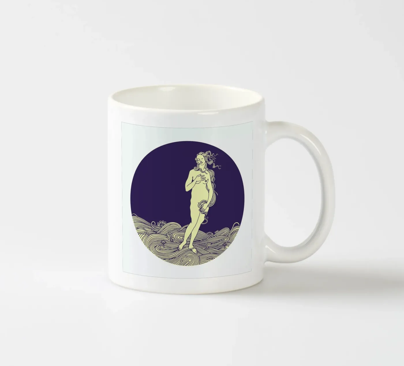 Venus ceramic mug by Ninhol
