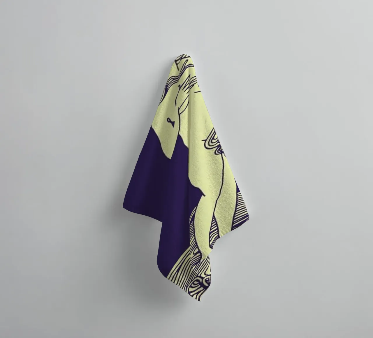 Venus towel by Ninhol