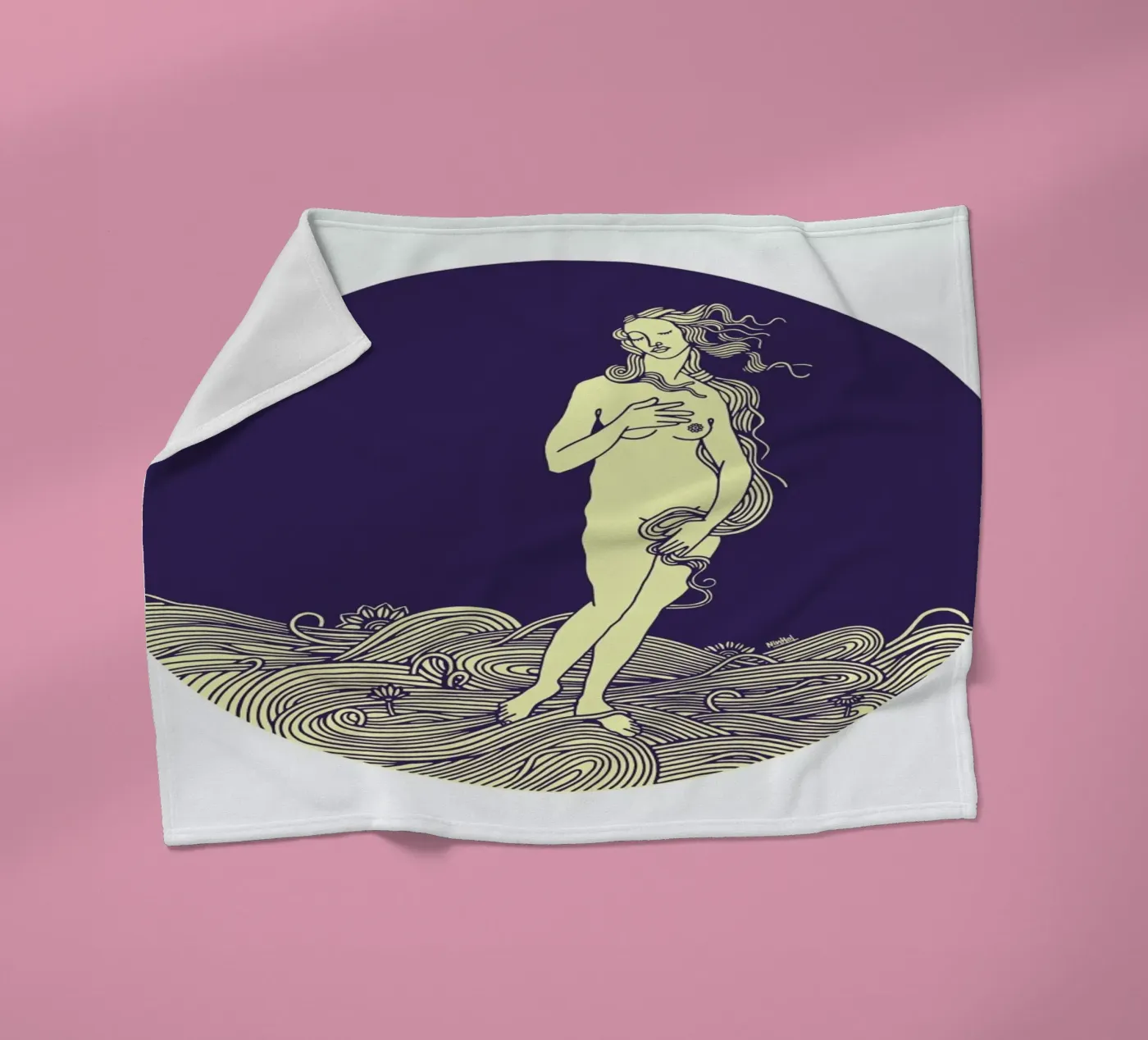 Venus Fleecedecke von Ninhol