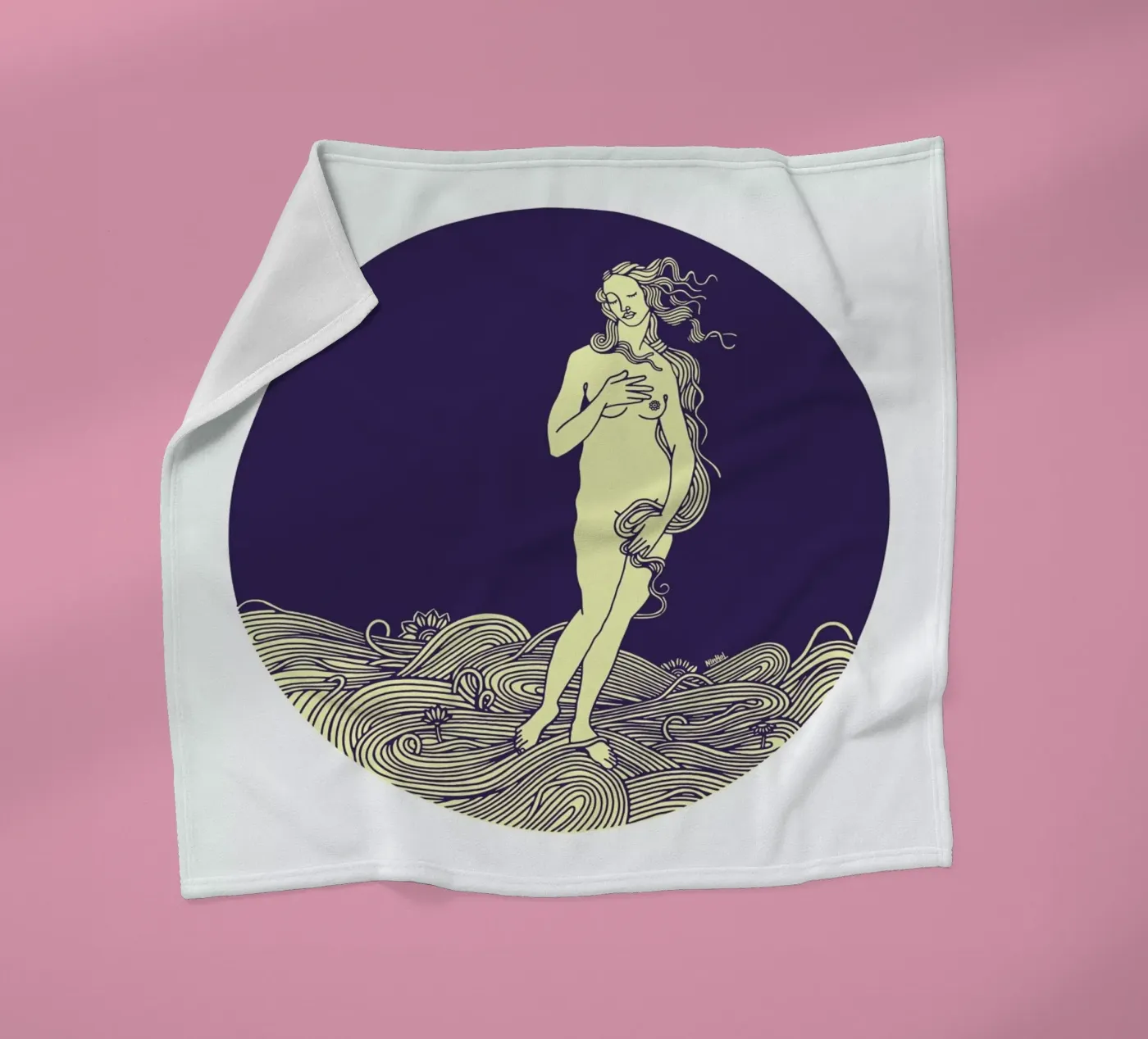 Venus Fleecedecke von Ninhol