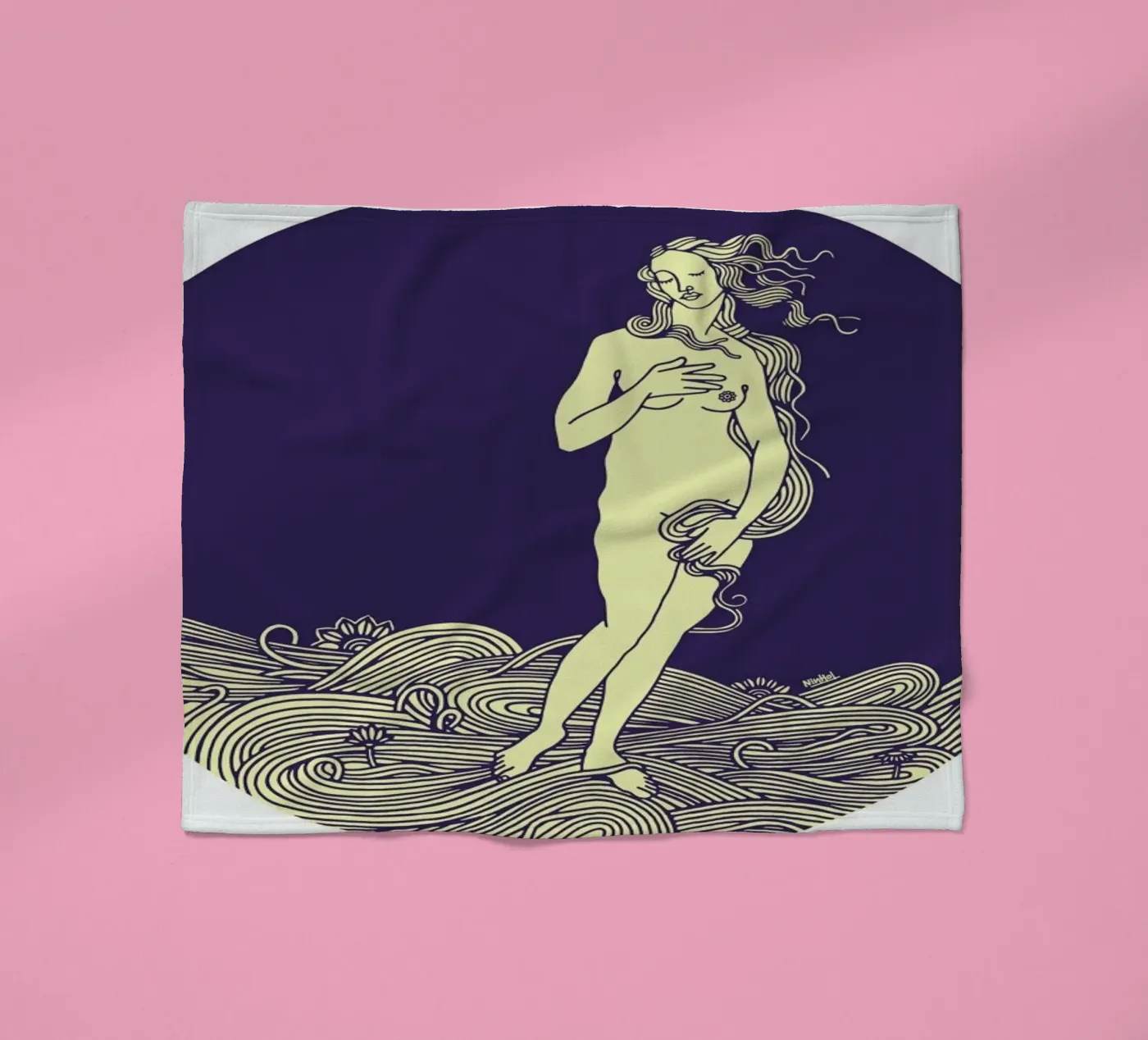 Venus Fleecedecke von Ninhol