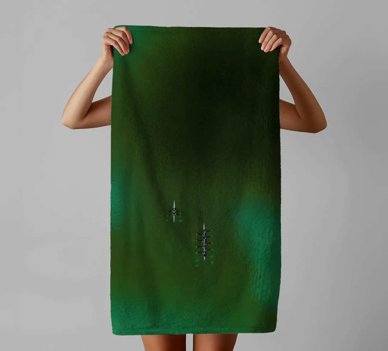 Green Team towel by ROBERTO H
