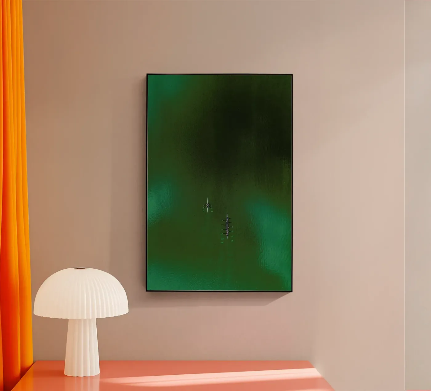 Green Team plexiglas de ROBERTO H