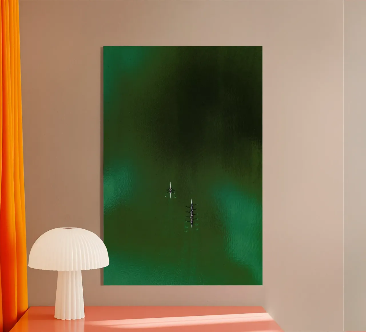 Green Team plexiglass da ROBERTO H