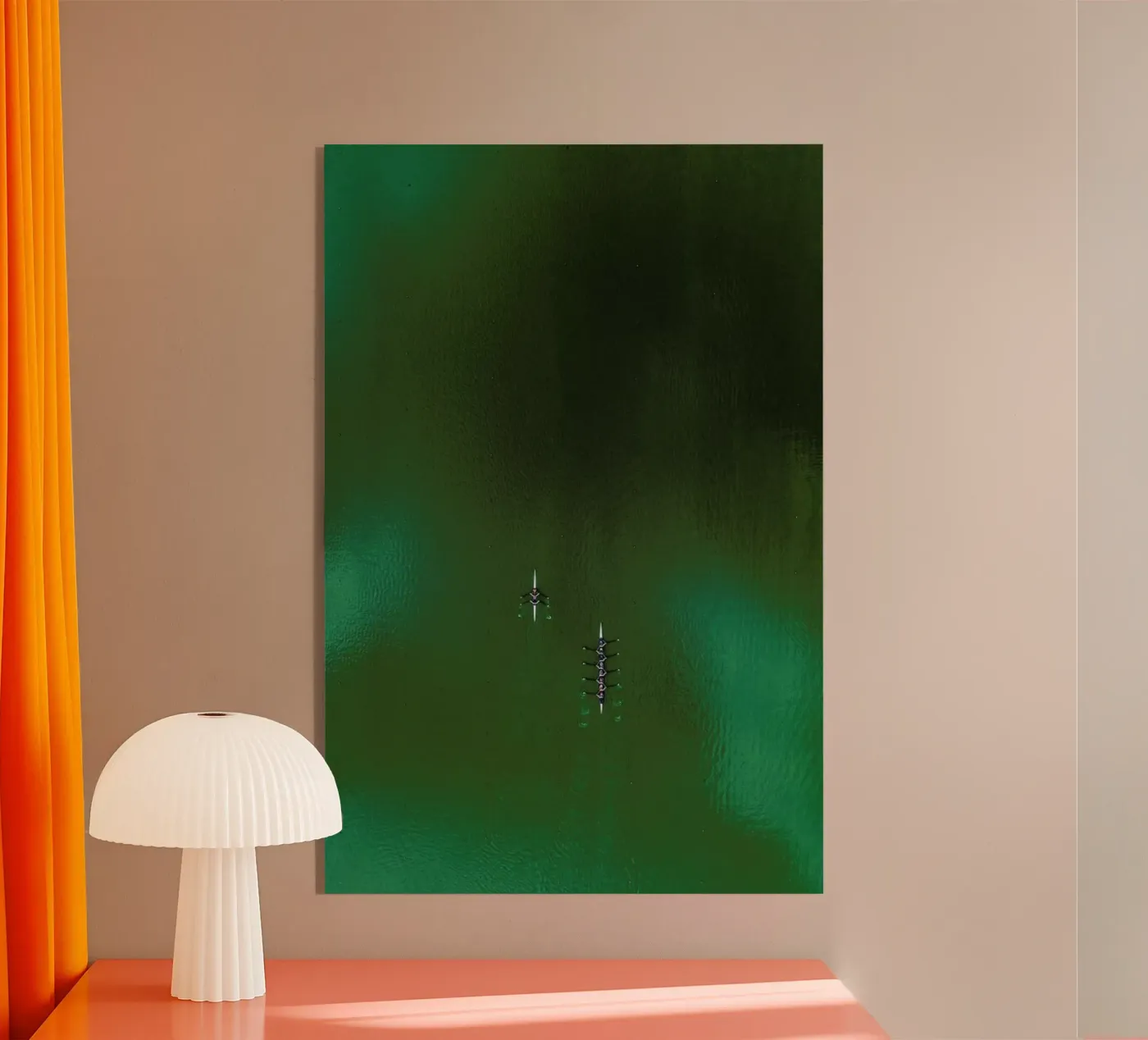 Green Team plexiglass da ROBERTO H