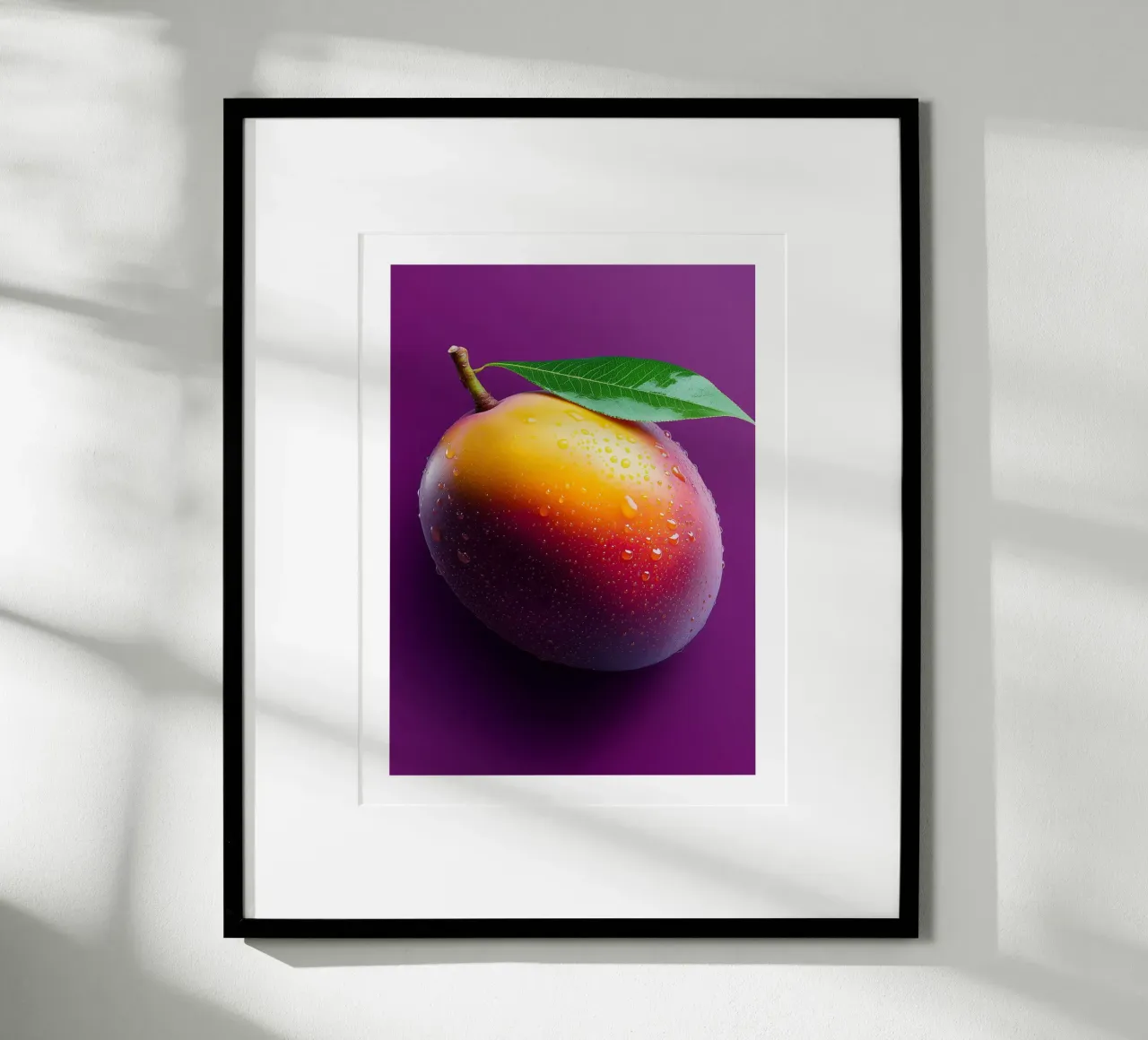 Mango succoso e colorato poster da Spice & Style