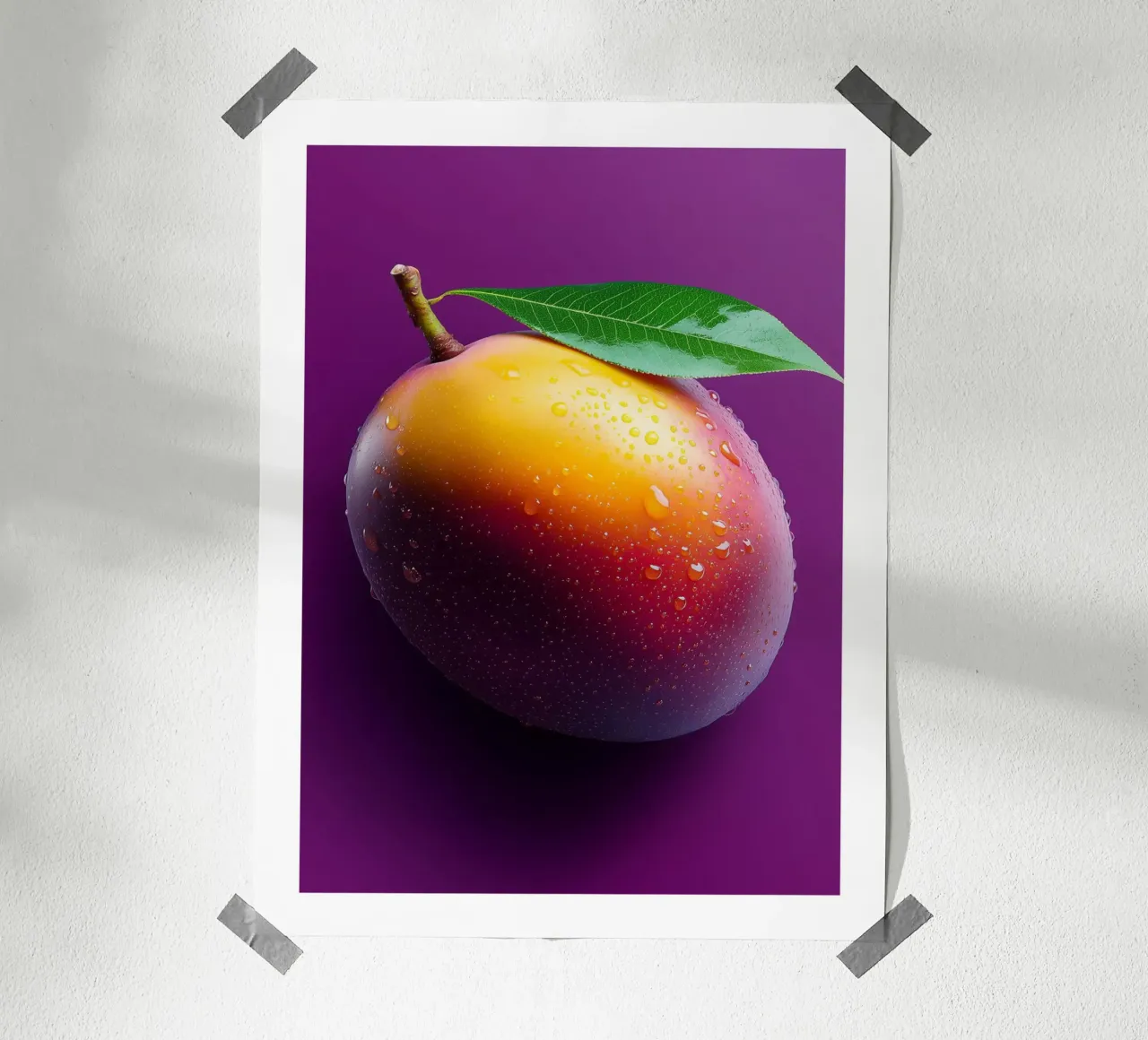 Mango succoso e colorato poster da Spice & Style