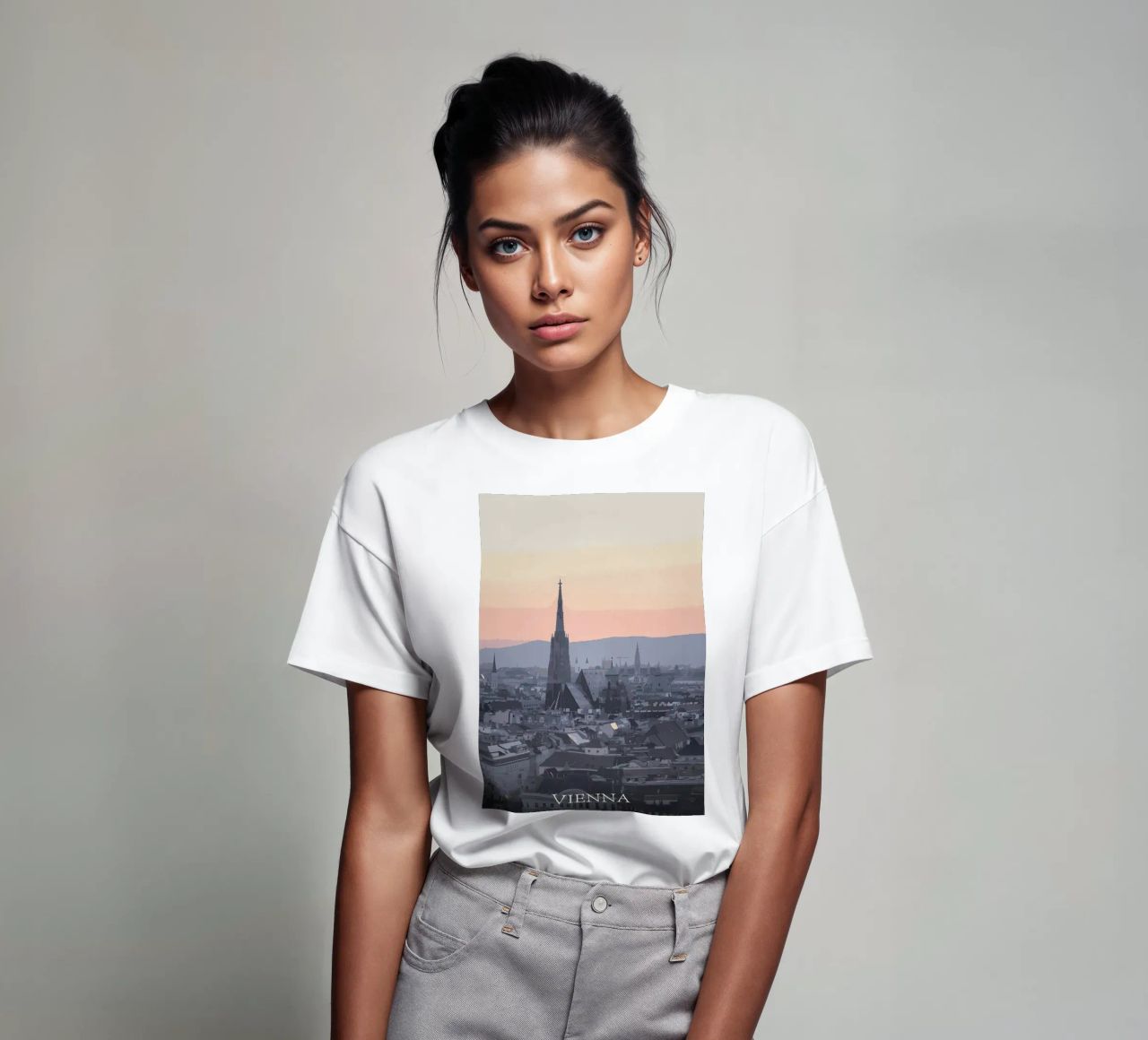Wien T-Shirt von Bernotas