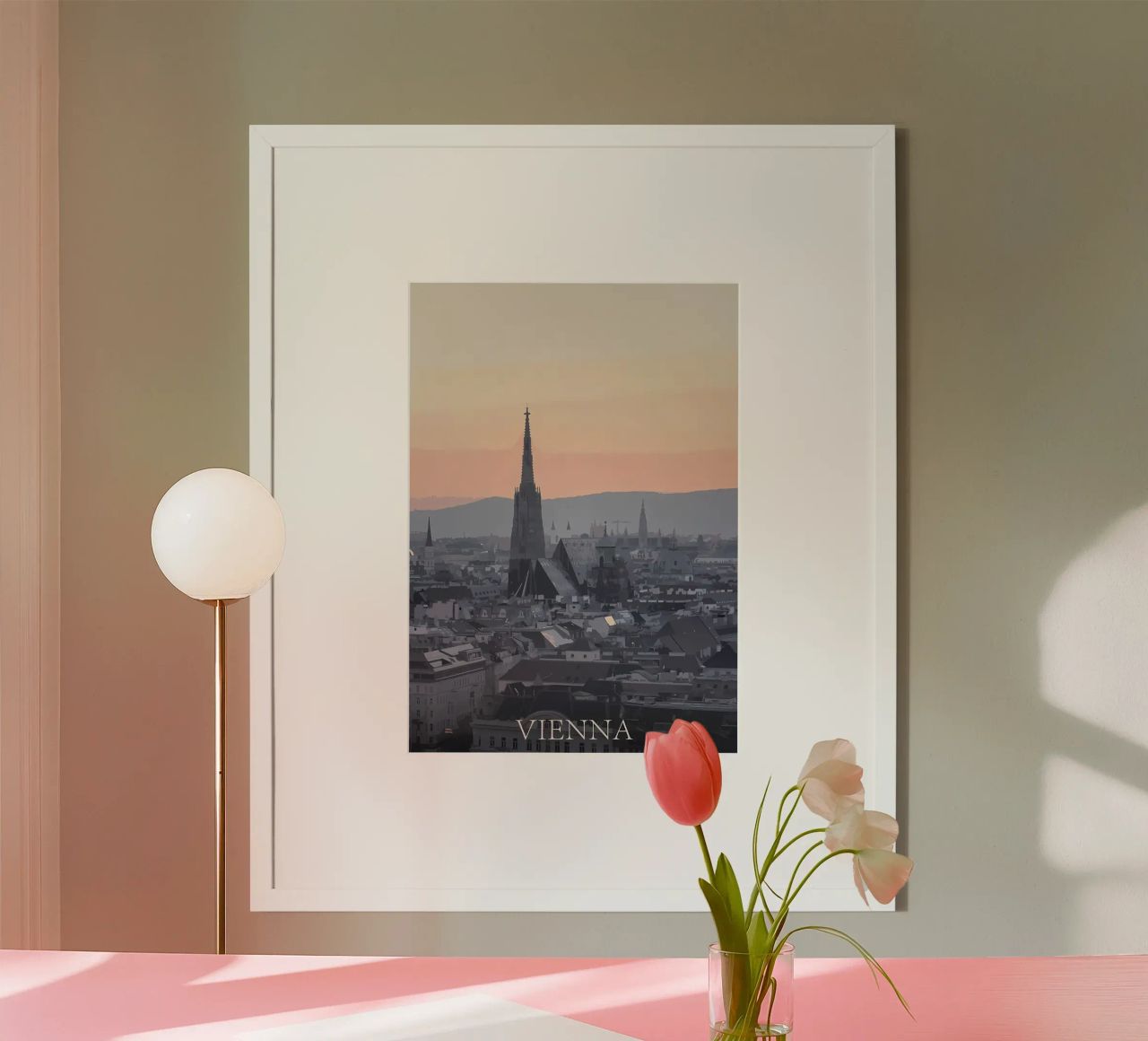 Wien Poster von Bernotas