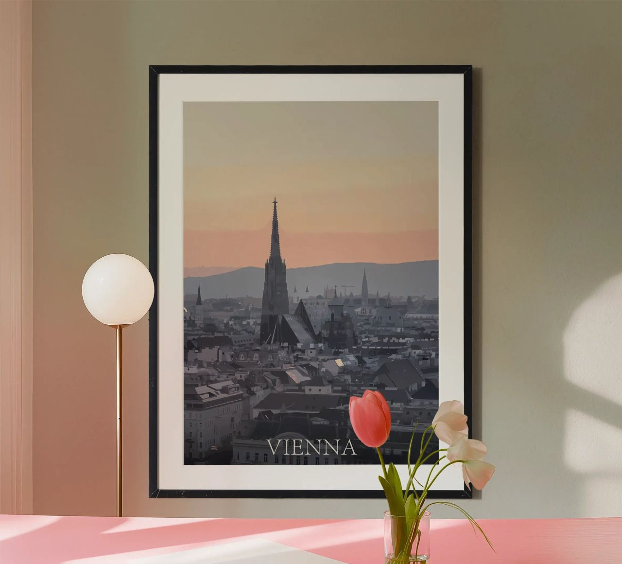 Wien Poster von Bernotas