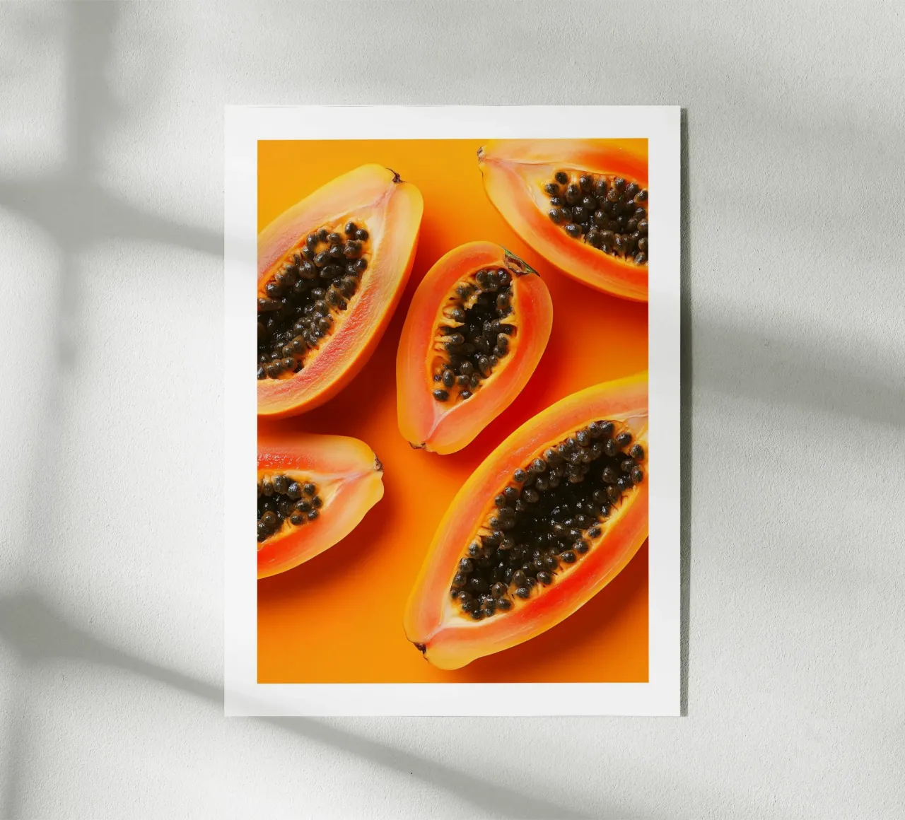 Papaya a taglio esotico plexiglass da Spice & Style