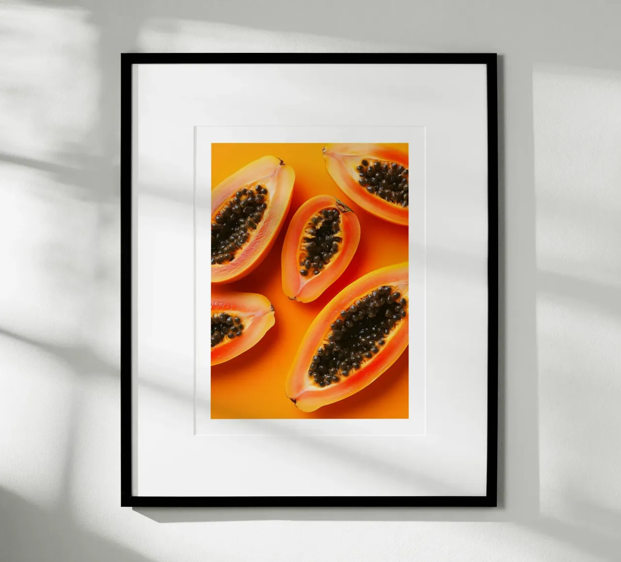 Papaya a taglio esotico carta hahnemühle da Spice & Style