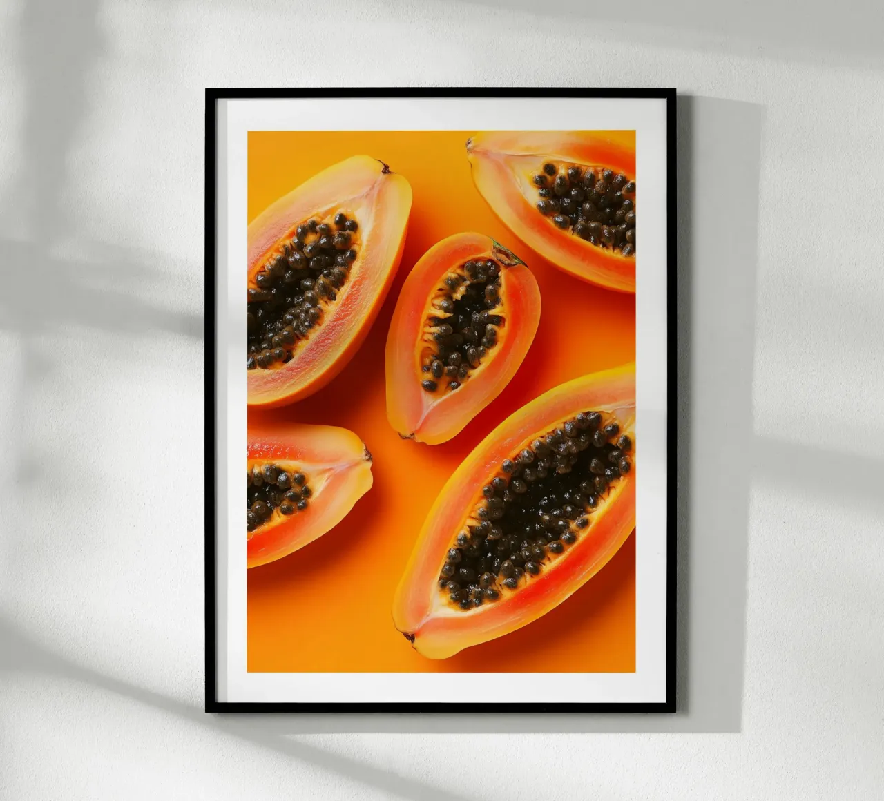 Papaya a taglio esotico carta hahnemühle da Spice & Style