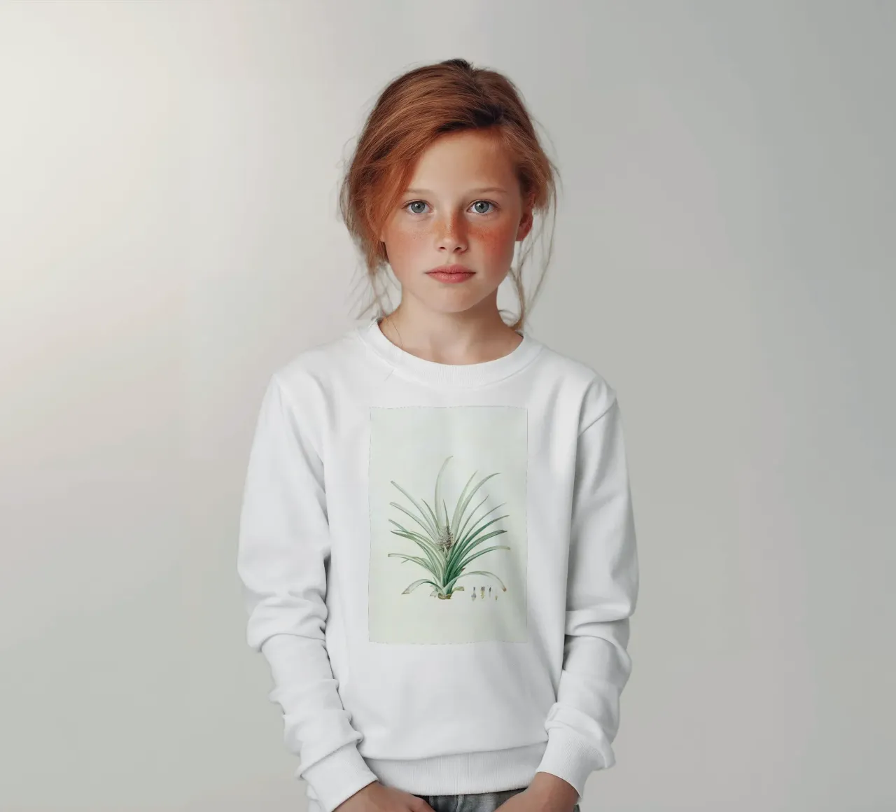 Bromella ananas, Ananas Sativus -Pierre Joseph, felpa bambino da Artokoloro Quint Lox Ltd