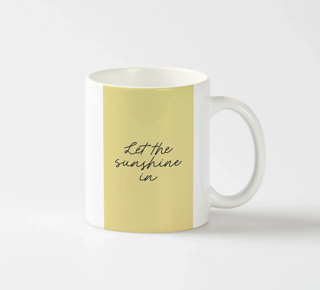 Let The Sunshine In tazza in ceramica da Studio One