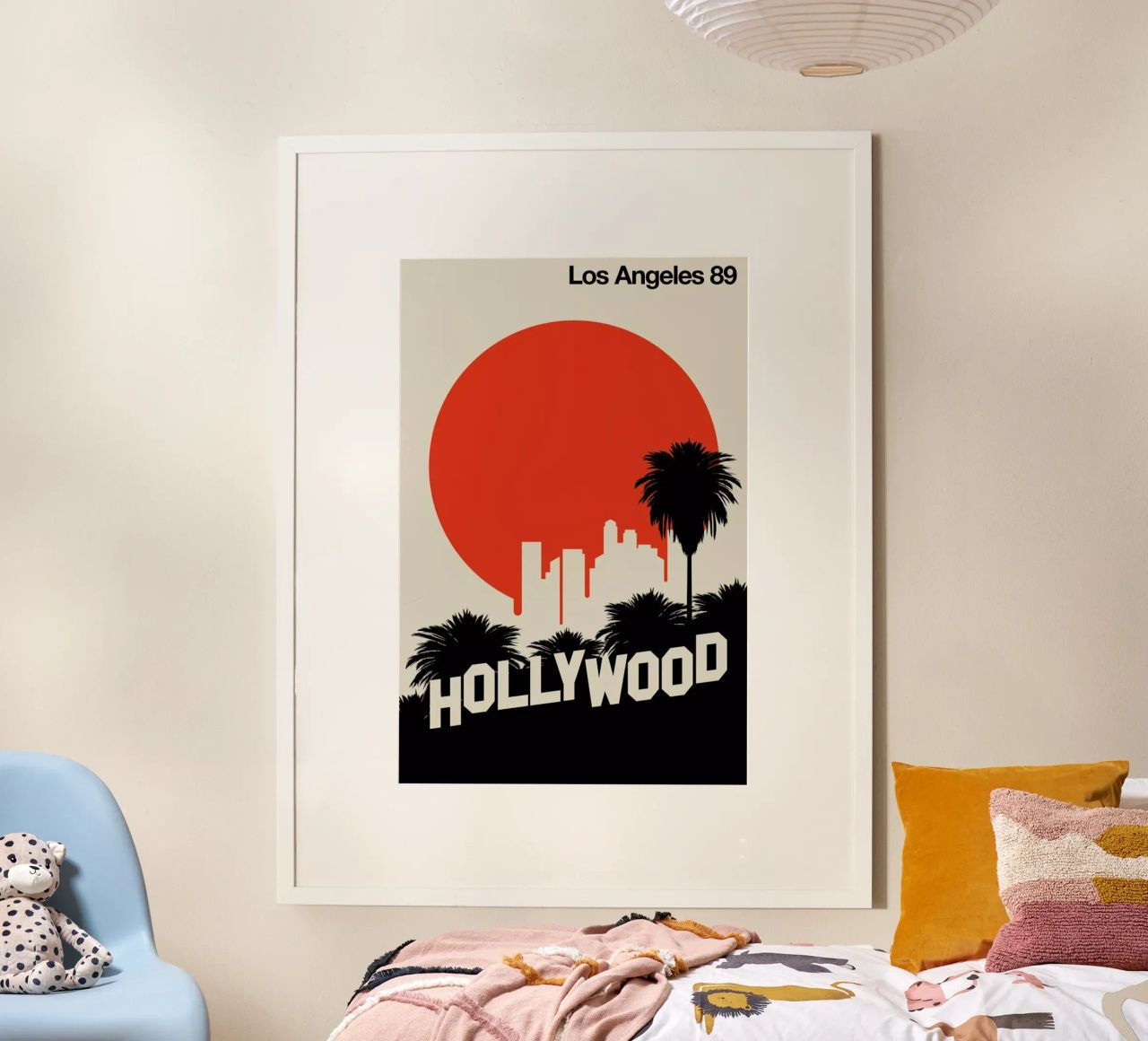 Los Angeles 89 poster de Bo Lundberg