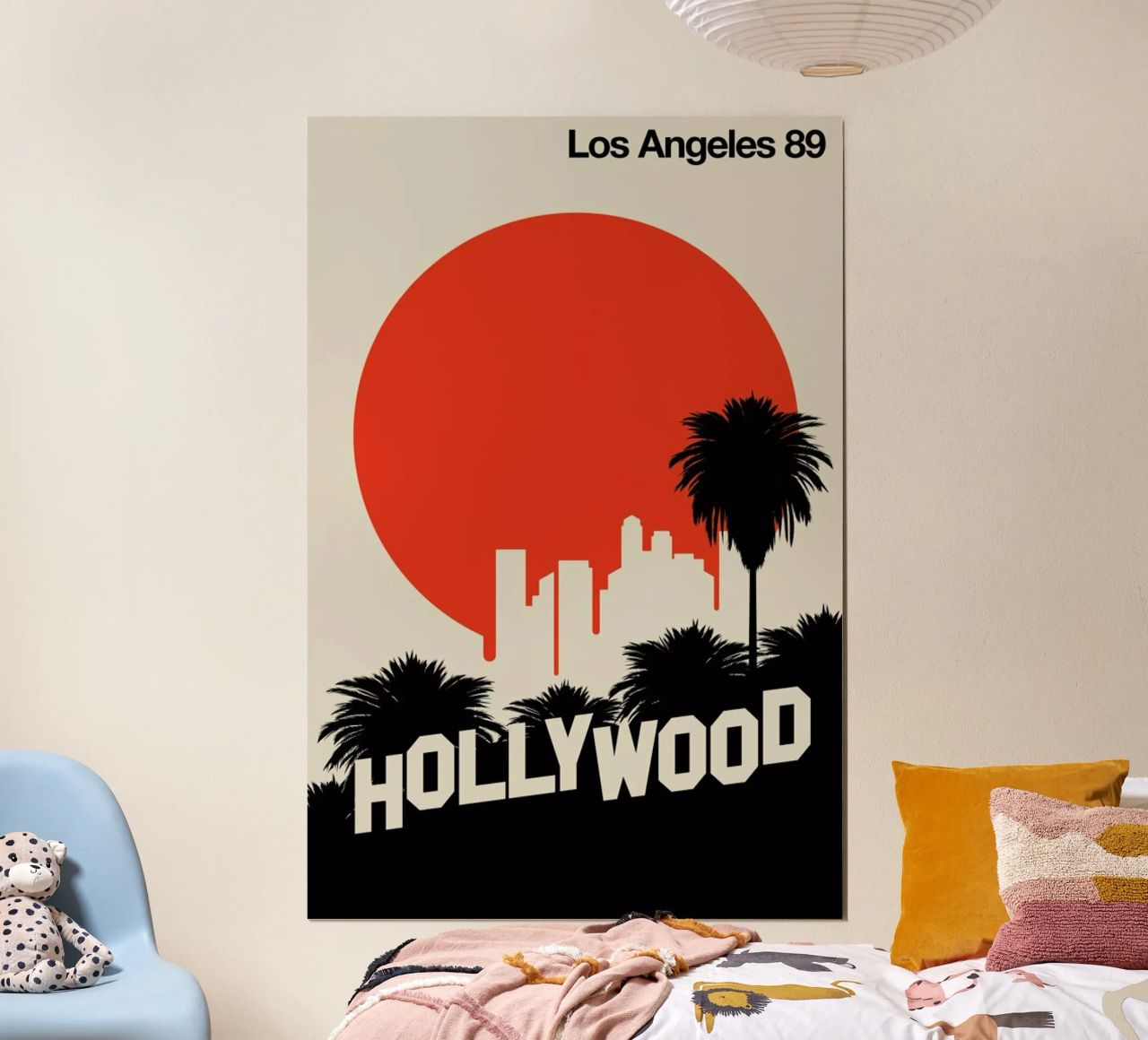 Los Angeles 89 poster de Bo Lundberg