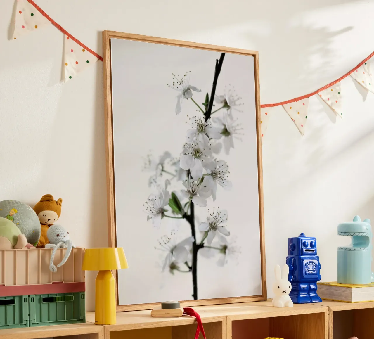 White Blossoms plexiglass da Studio Nahili