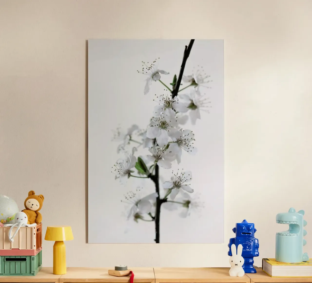 White Blossoms plexiglass da Studio Nahili