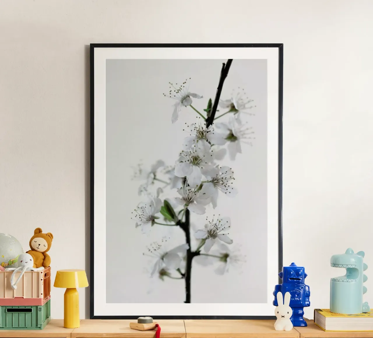 White Blossoms poster da Studio Nahili