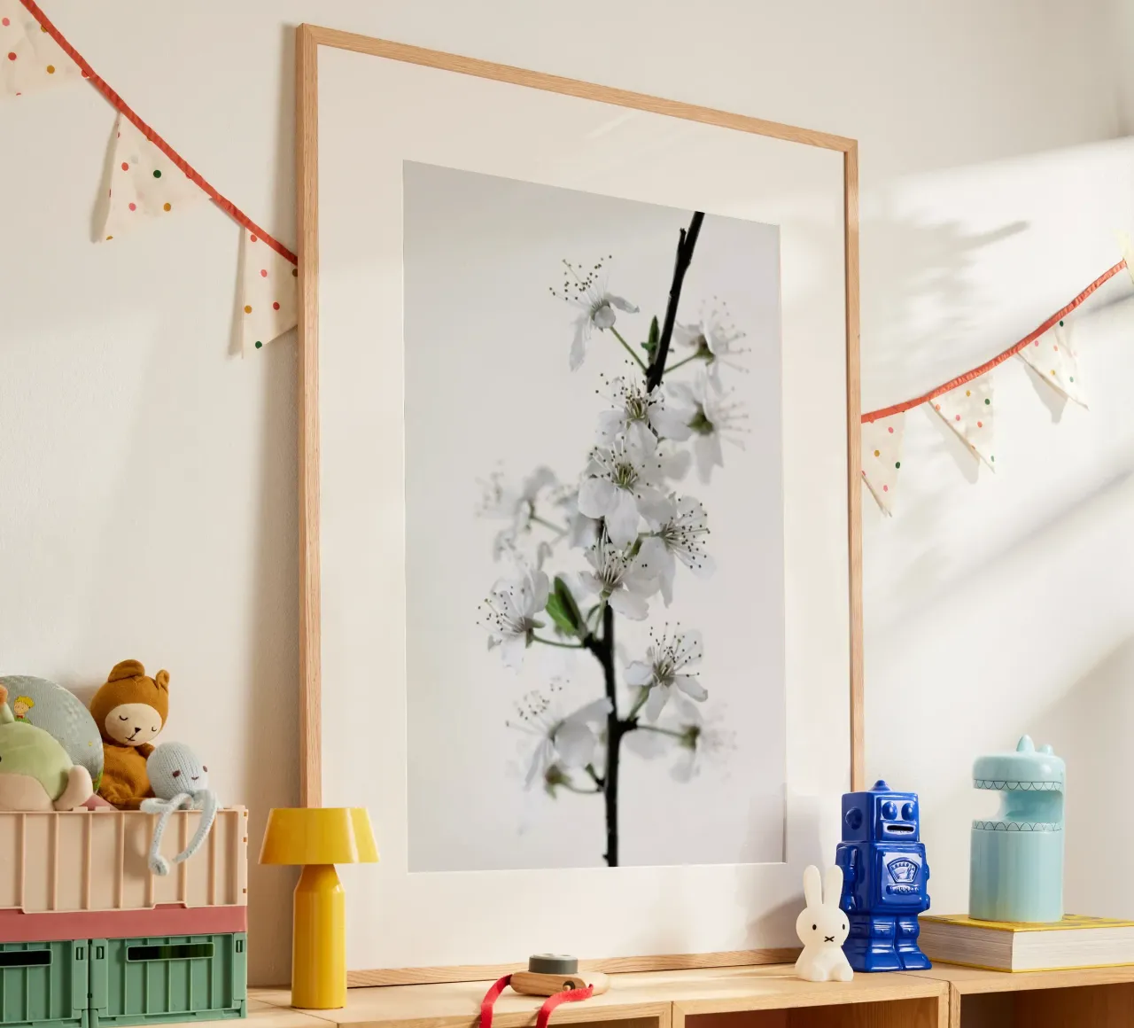 White Blossoms poster da Studio Nahili