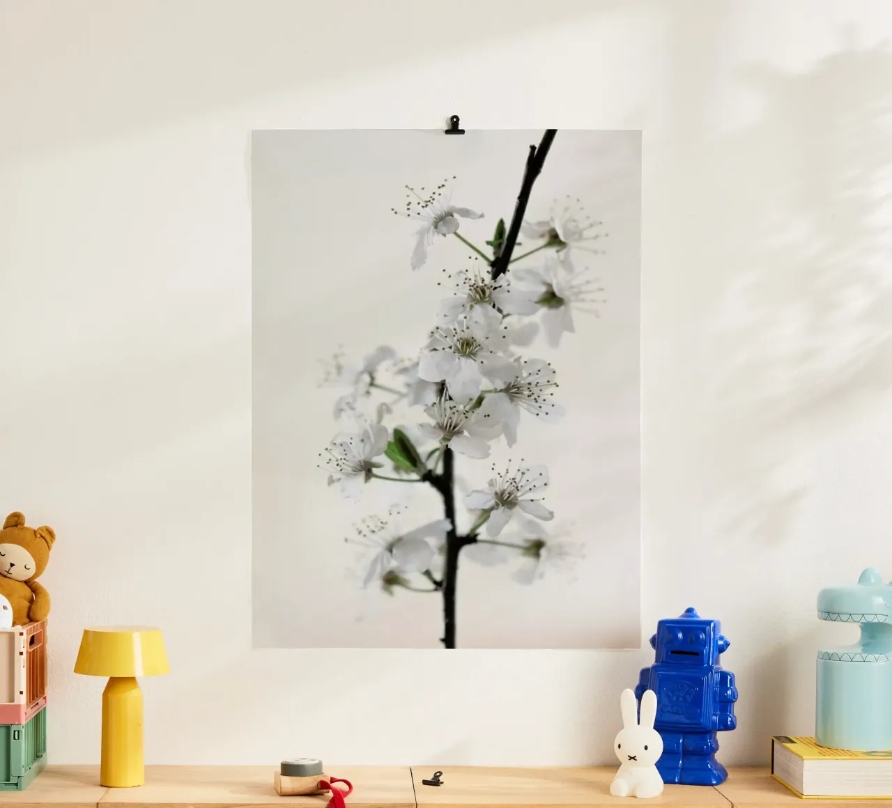 White Blossoms poster da Studio Nahili