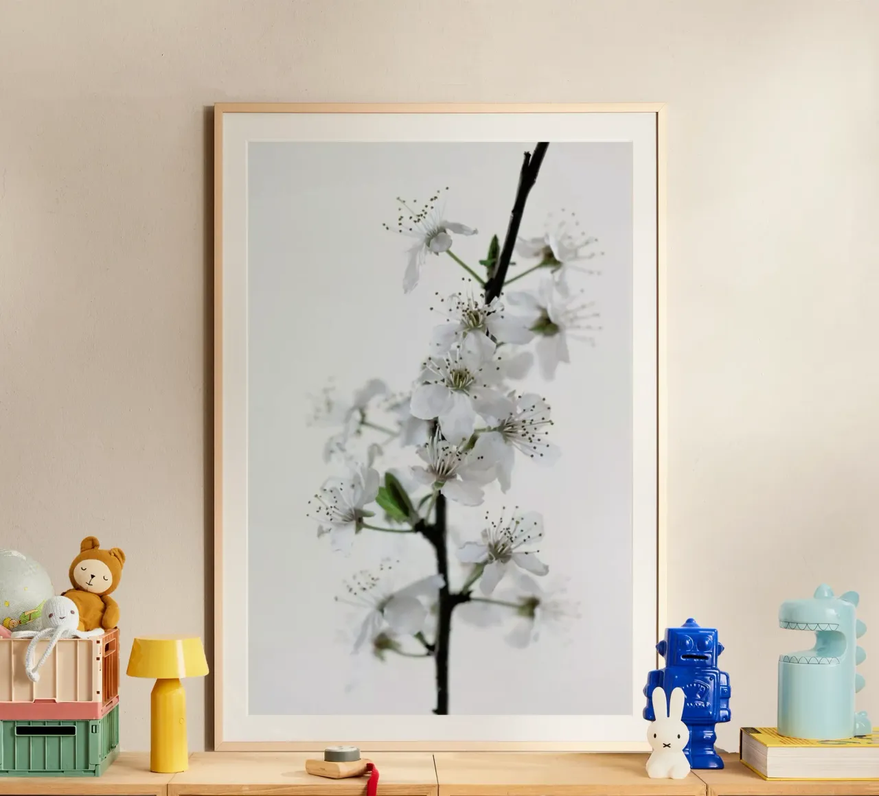 White Blossoms poster da Studio Nahili